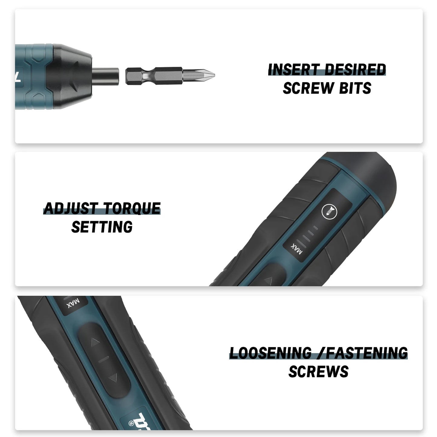 Effortless DIY Precision Screwdriver™ - OsOO "AlphaGRUP KG"